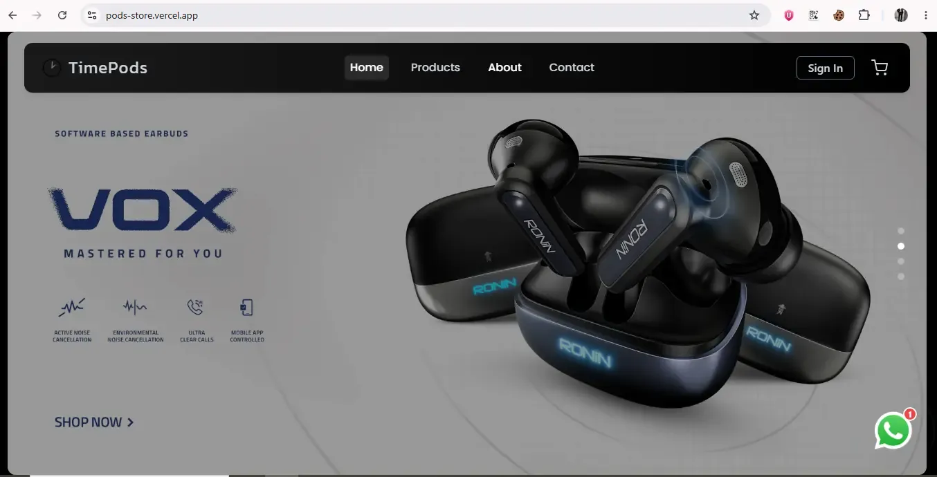 Pods Store